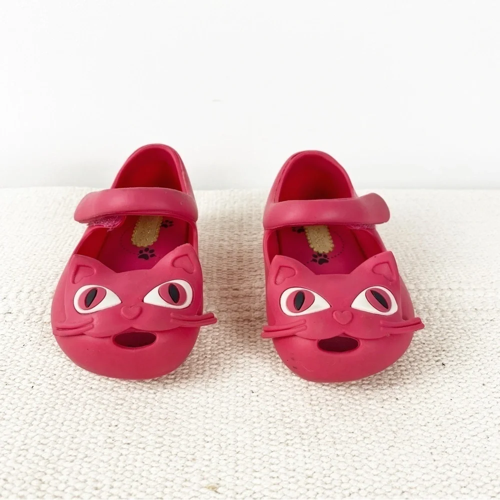 SALE 🛍️ MINI MELISSA Cat Mary Jane sandals Toddler size 5